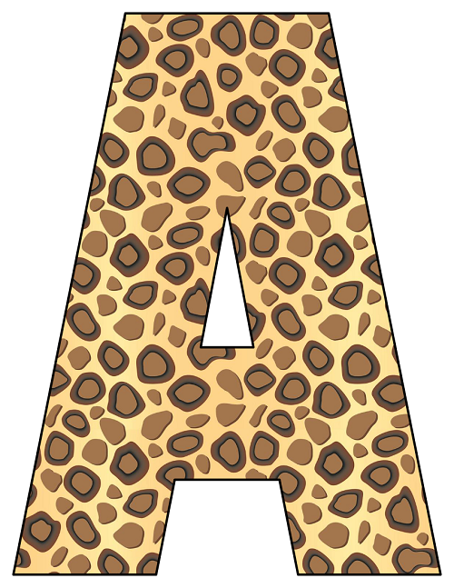 Printable Cut Out Letters