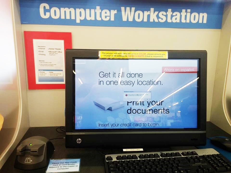 How To Print At Staples Use Staples Computer Workstation To Print