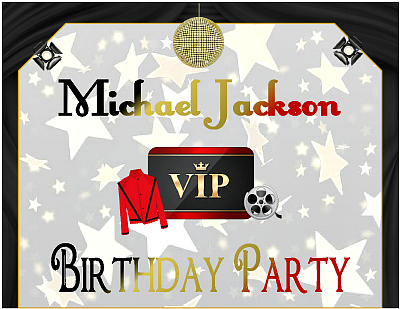 Michael Jackson Party Decorations