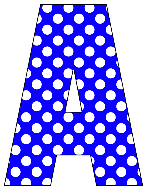 Printable Cut Out Letters A Z
