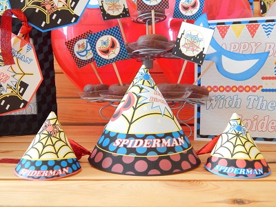 Printable Inspired By Amazing Spiderman Birthday Party Supplies